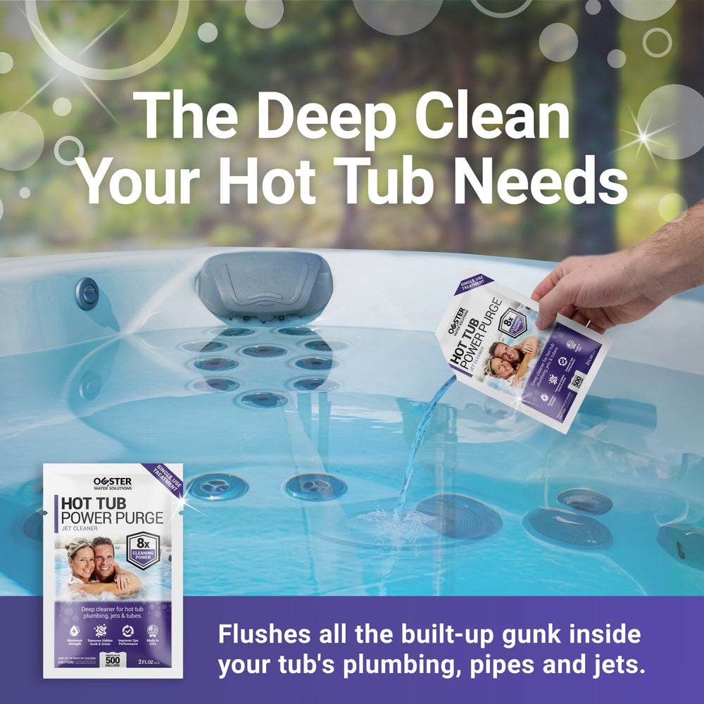 Ouster Hot Tub Restoration Plumbing Cleanse Kit