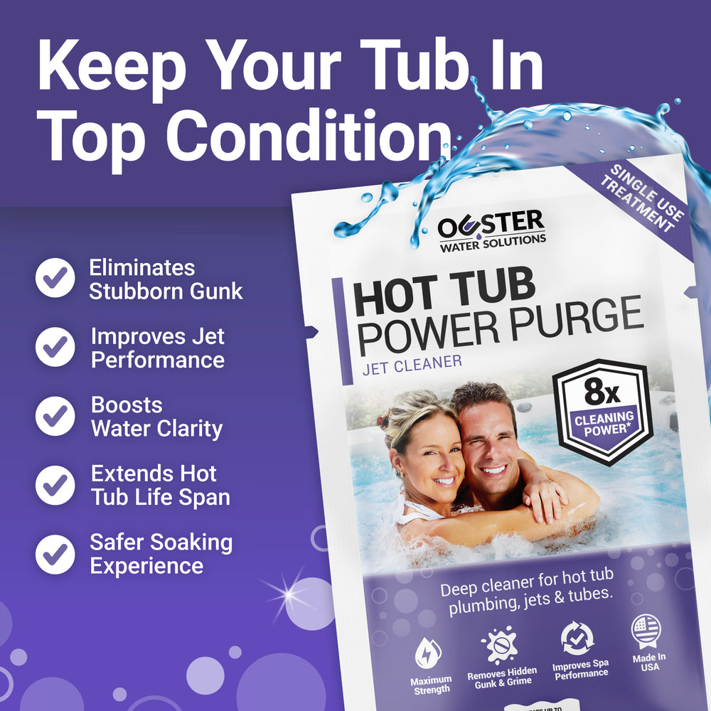 Ouster Hot Tub Restoration Plumbing Cleanse Kit