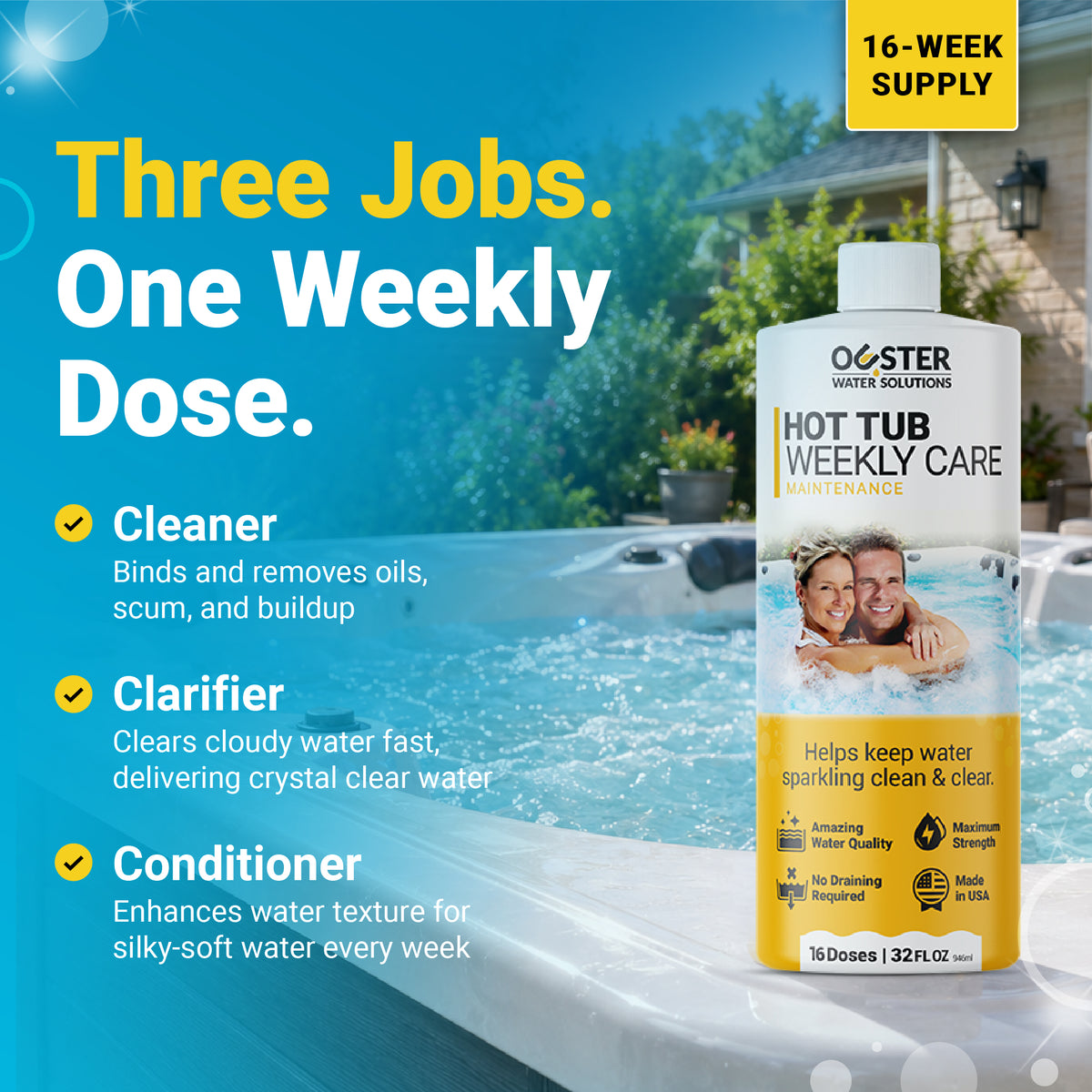 Hot Tub 3-in-1 Weekly Care
