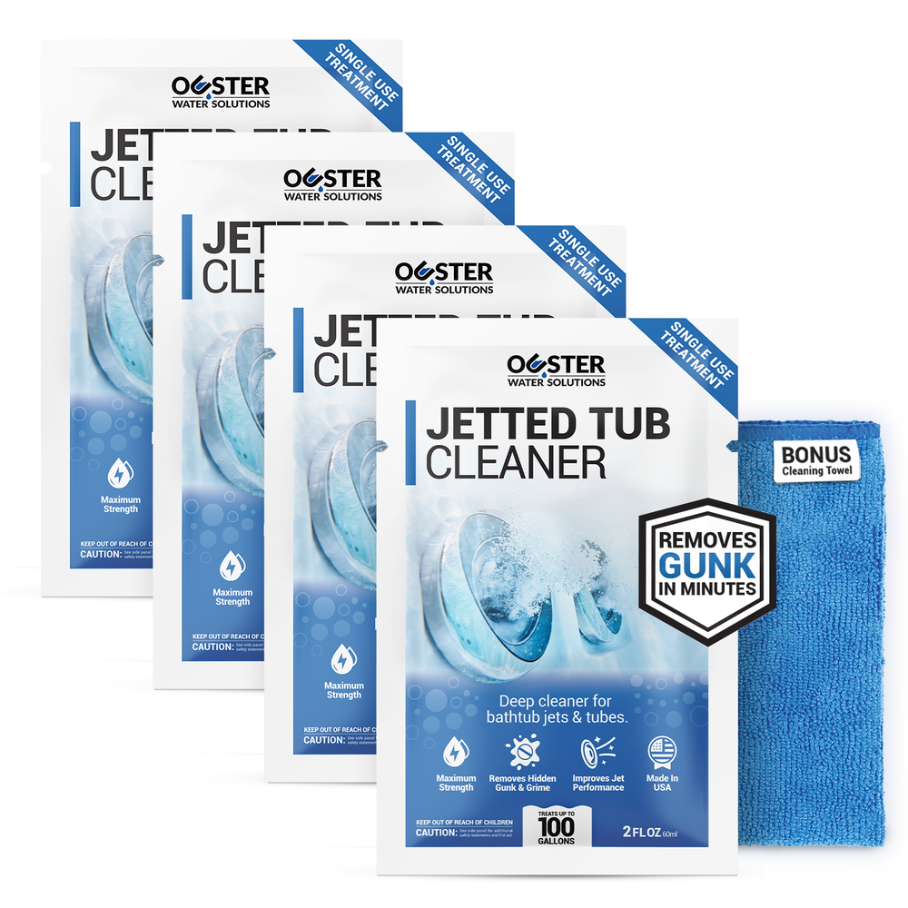 Jetted Bathtub Plumbing Restoration Cleanse Kit