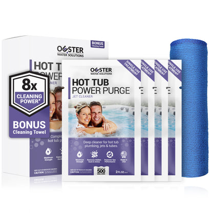 Hot Tub Power Purge Kit (4 Pack)